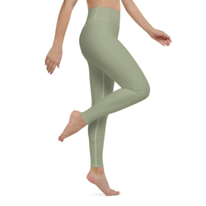 SOLO Ljust dimgröna leggings